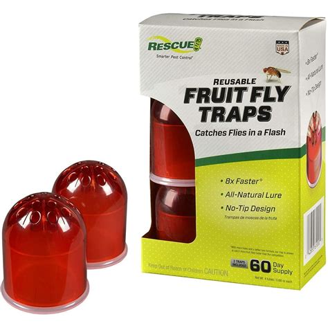 fruit fly trap walmart|rescue reusable fruit fly trap.